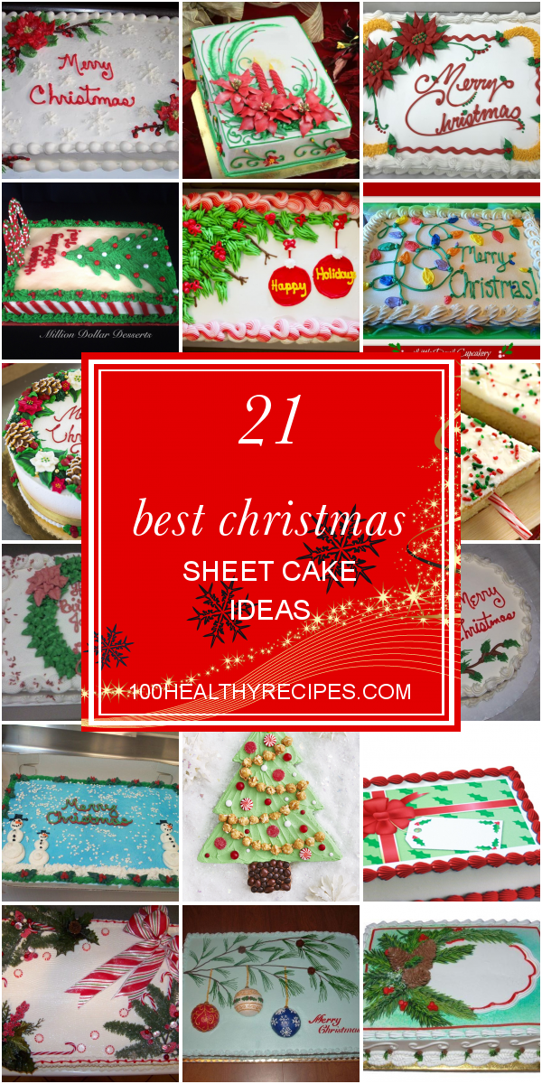 21 Best Christmas Sheet Cake Ideas Best Diet And Healthy Recipes Ever